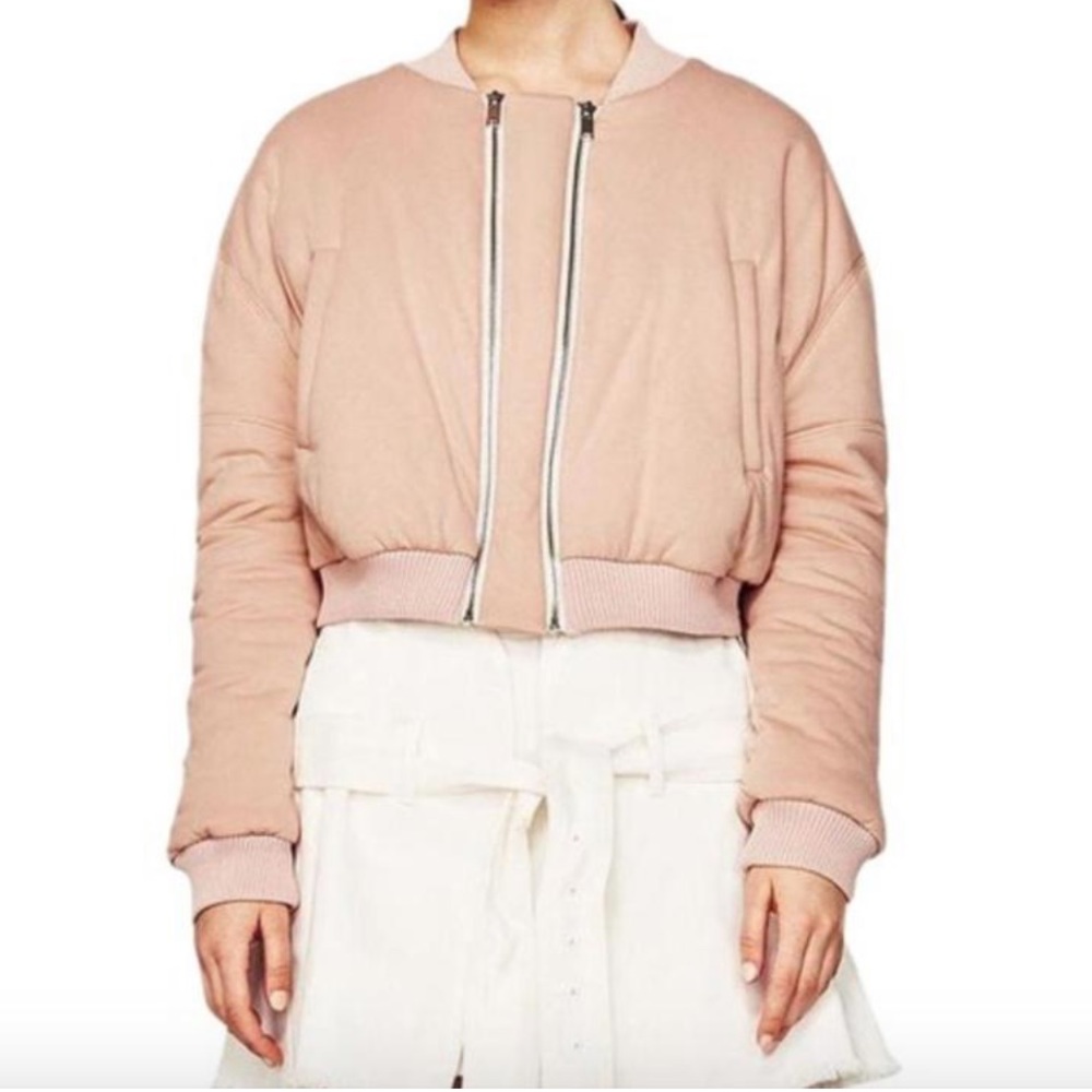 Zara bomber jacket
